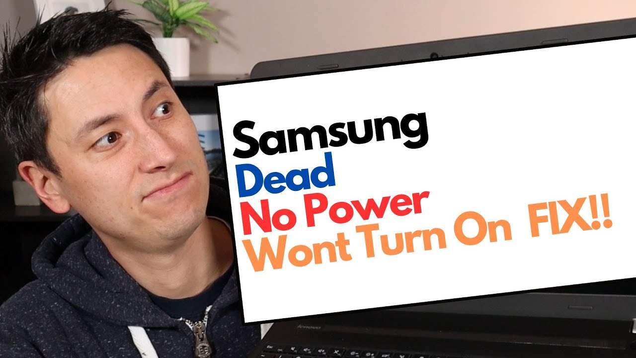 Как починить ноутбук Samsung, если он не работает, нет питания, не включается?