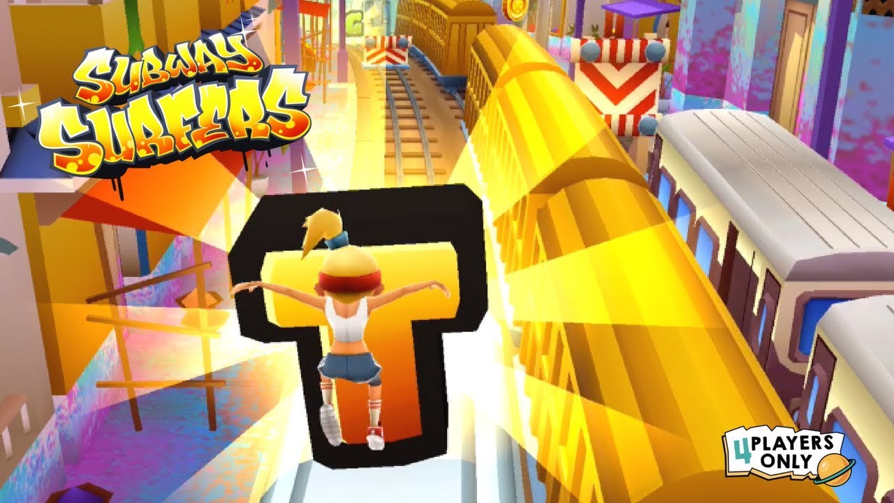 Subway Surfers | Collect Letters TASHA - MUMBAI #4, World Tour 2018! by Kiloo