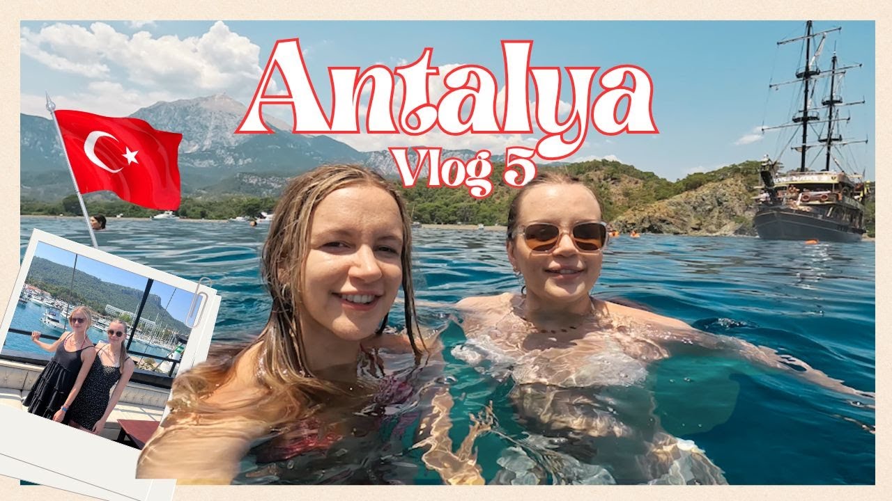 Antalya, Türkiye Vlog 🇹🇷 🌊DAY 5 | Sailing on a MASSIVE Pirate Ship!🏴‍☠️| June 2025