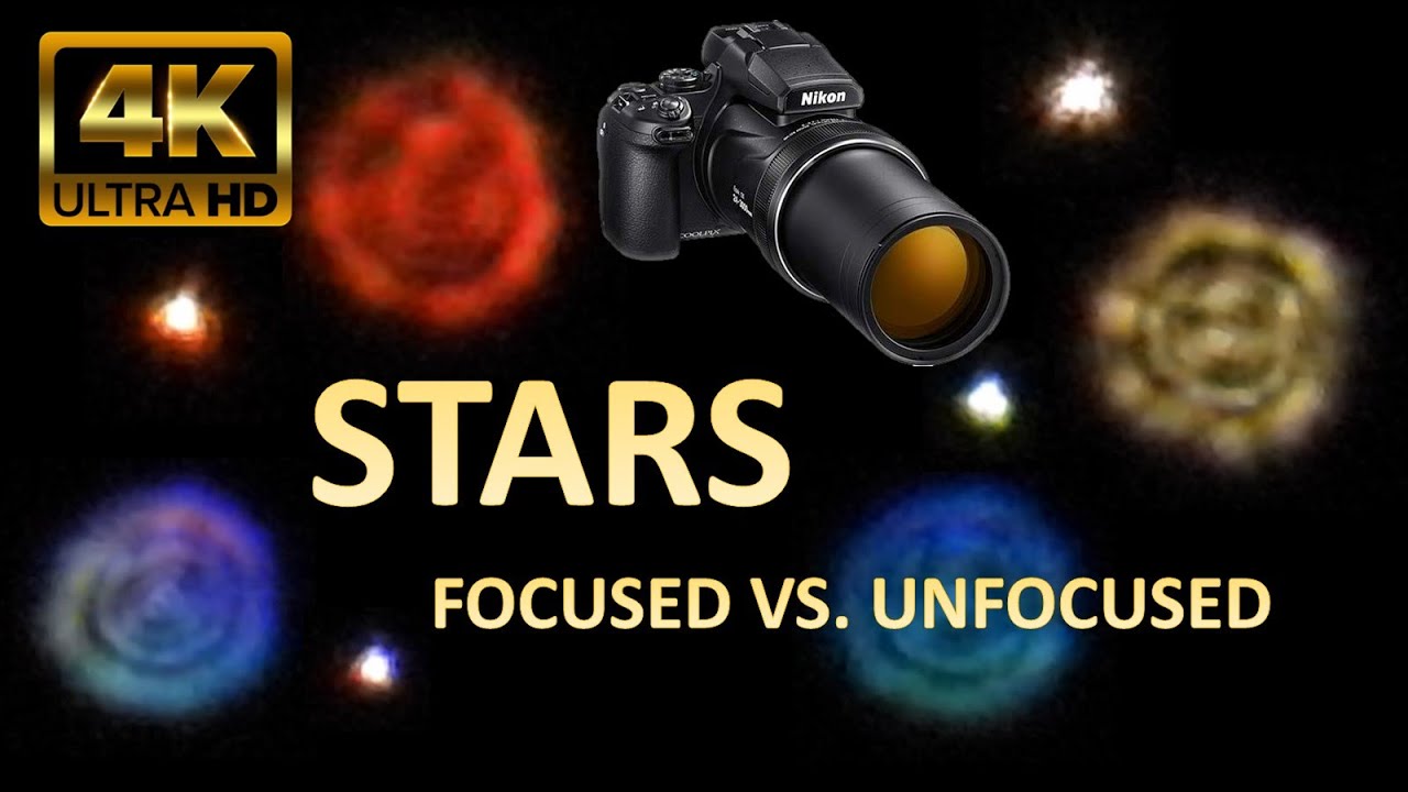 4 STARS ZOOMED with NIKON P1000 - BETELGEUSE ARCTURUS SPICA & PROCYON
