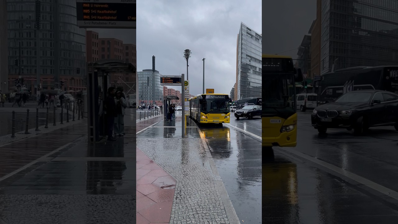 Scania Citywide LFA #4427 (M85) BVG Berlin, Potsdamer Platz Bhf/Vo&szlig;str., Hauptbahnhof Betriebsfahrt