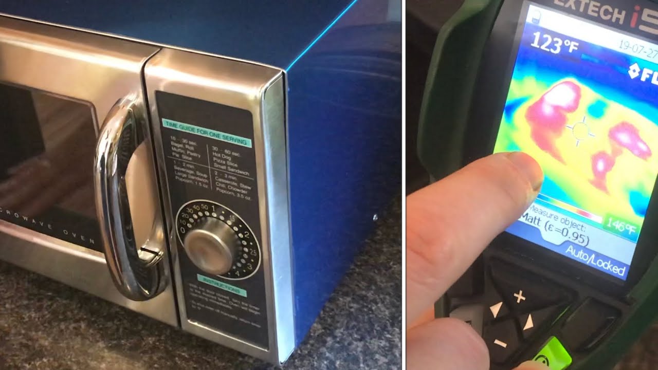 COMPARING “commercial” microwave vs “home” microwave  sharp r-21lcfs 1000w