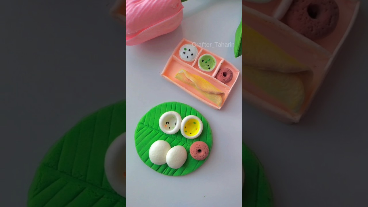 Beautiful clay art🧆 #shorts #diy #craft #art #clay #clayart #viralshort