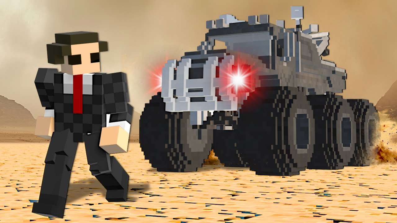 MAD MAX CARS CHASE ME! (Teardown)