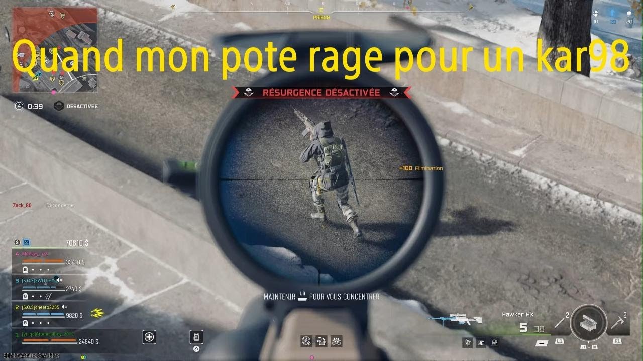 Mon pote rage pour un cheater