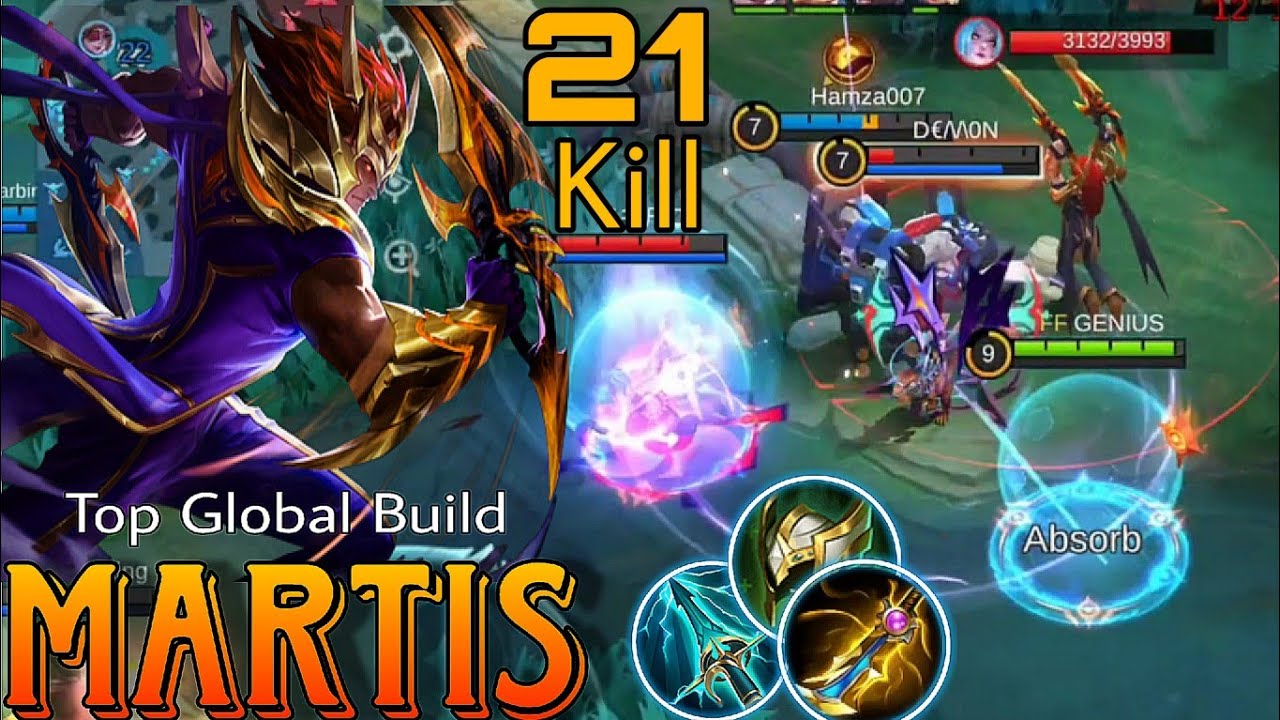 MARTIS 21 KiLLS in Rank | Best Build 2025