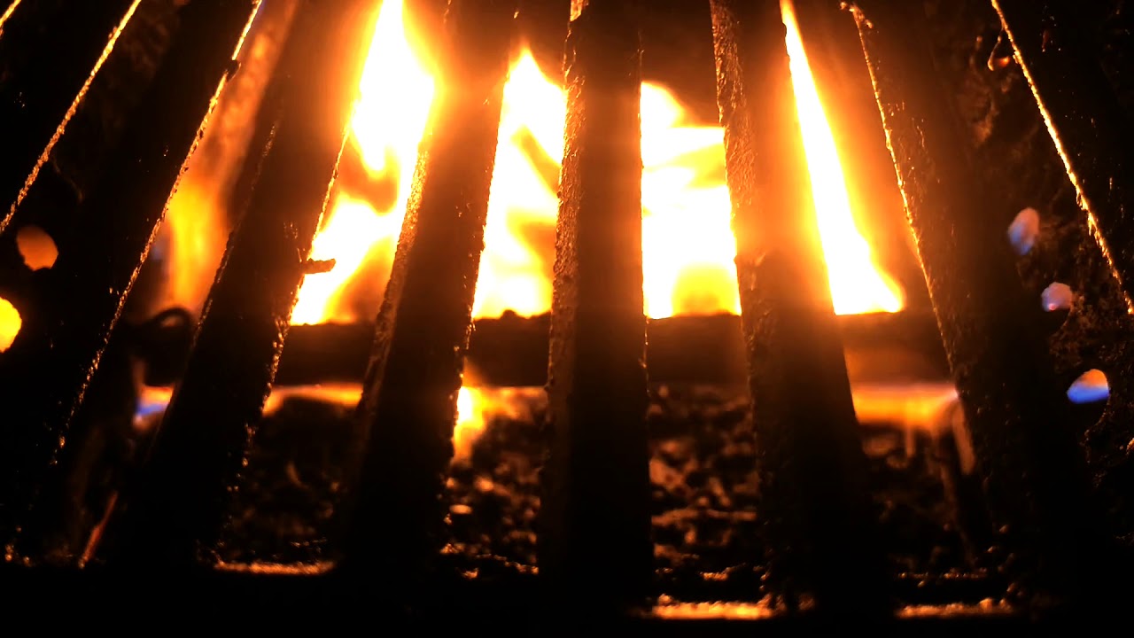 Cooking on the grill with Fire sounds and Visual Triggers. ASMR.