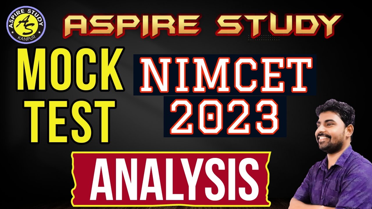 NIMCET Mock Test Analysis - NIMCET Test Series