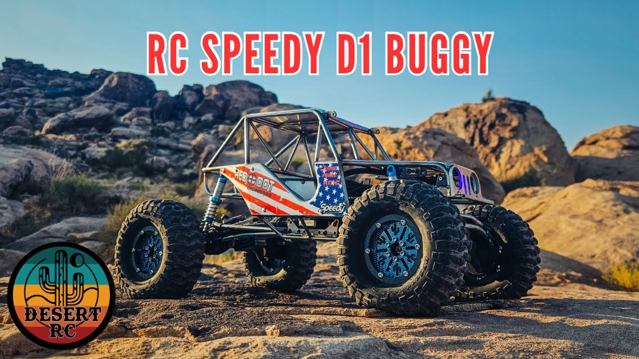 Rc Speedy D1 Buggy Chassis 4 Wheel Steer