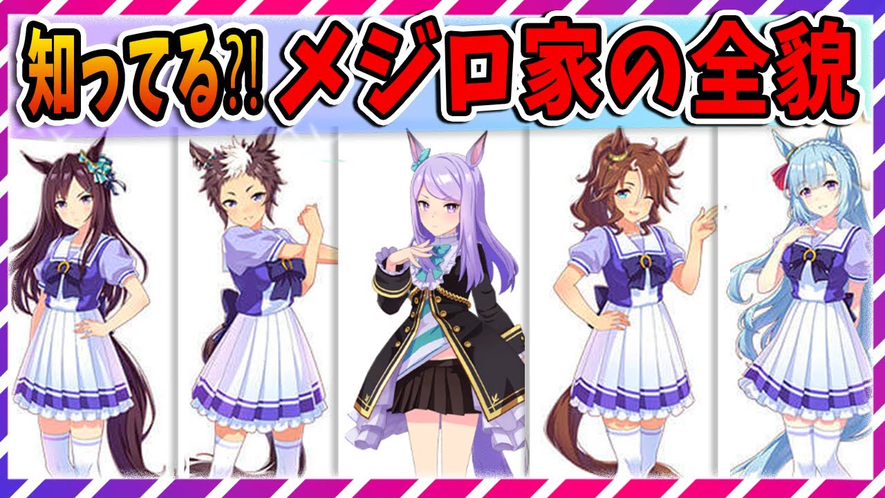 【ウマ娘】どこまで知ってる？名門メジロ家の全貌～現在は？【競馬ゆっくり解説】