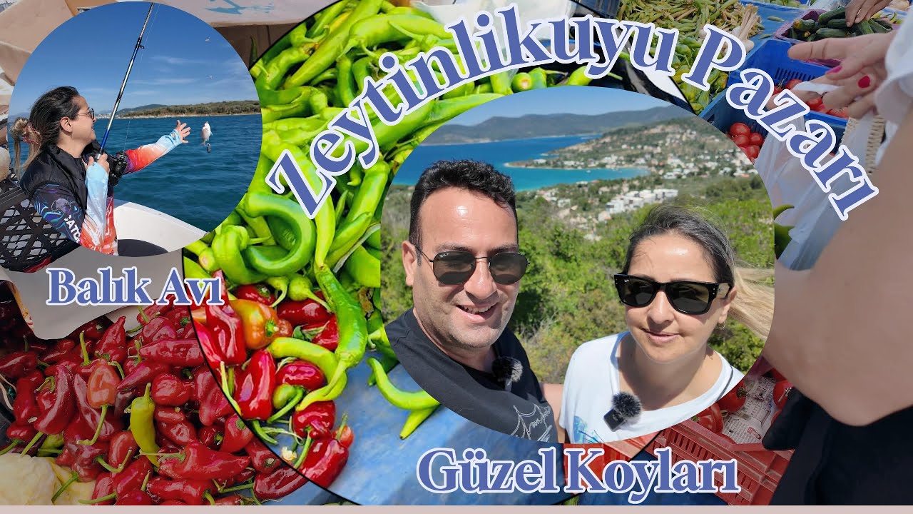 Yolculuk Hikayesi Kıyıkışlacık #Zeytinlikuyu Pazarı & Balık Avı Macerası! | #Pilaki Tarifiyle Vlog
