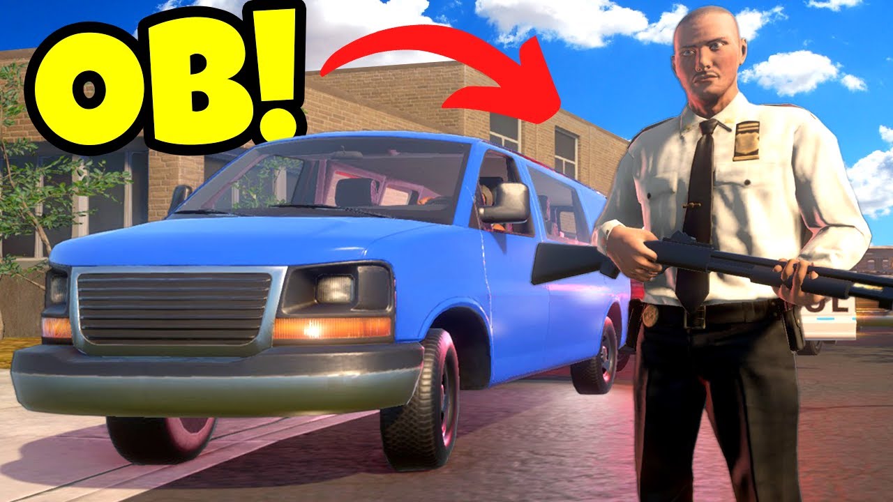 OB & I Became Police Officers & Broke All the Laws in Flashing Lights Simulator!