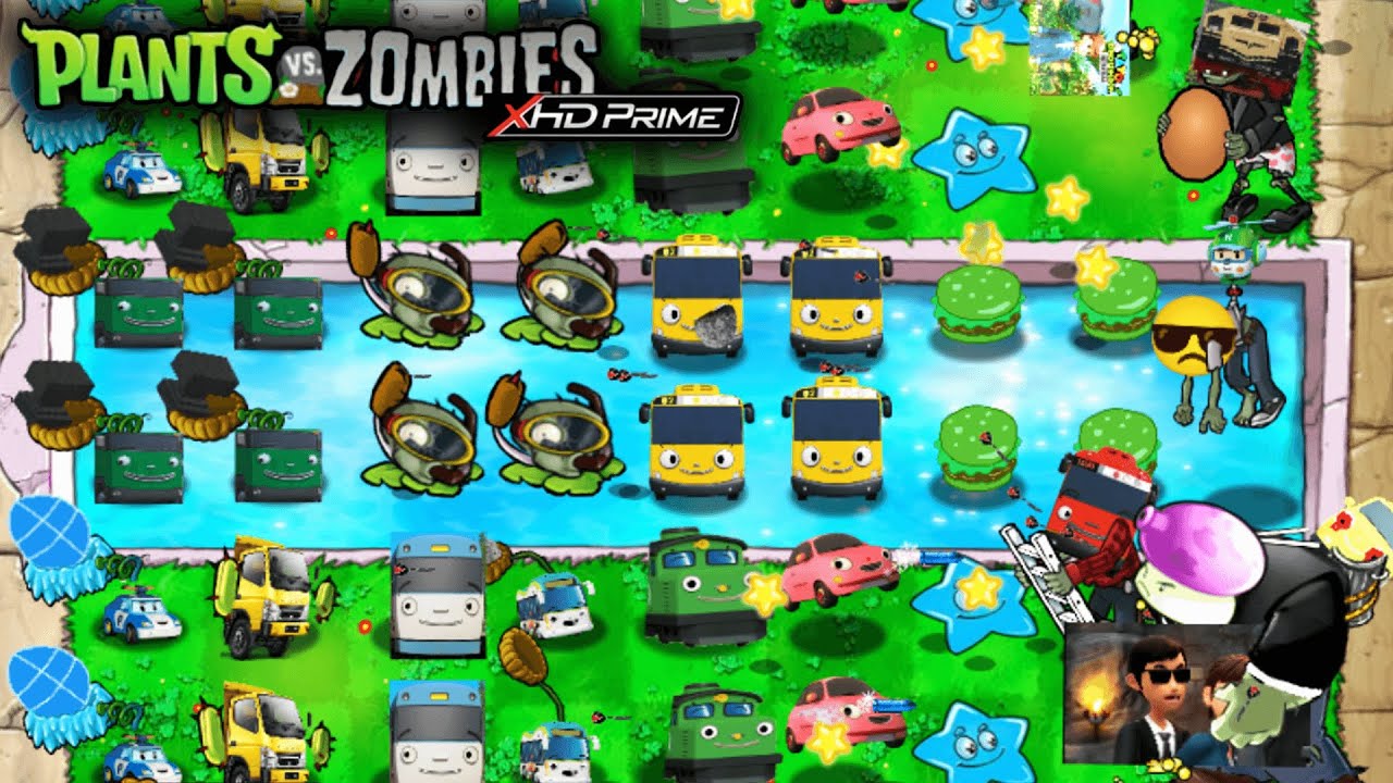 Plants vs Zombies XHD Prime v1.7 PLUS | Snorkel Tail, Hamburger, Cars, Trains & More | Download