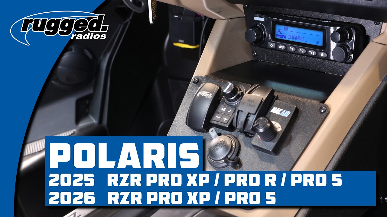 2025 Polaris Pro R / S / XP Intercom Kit Installation
