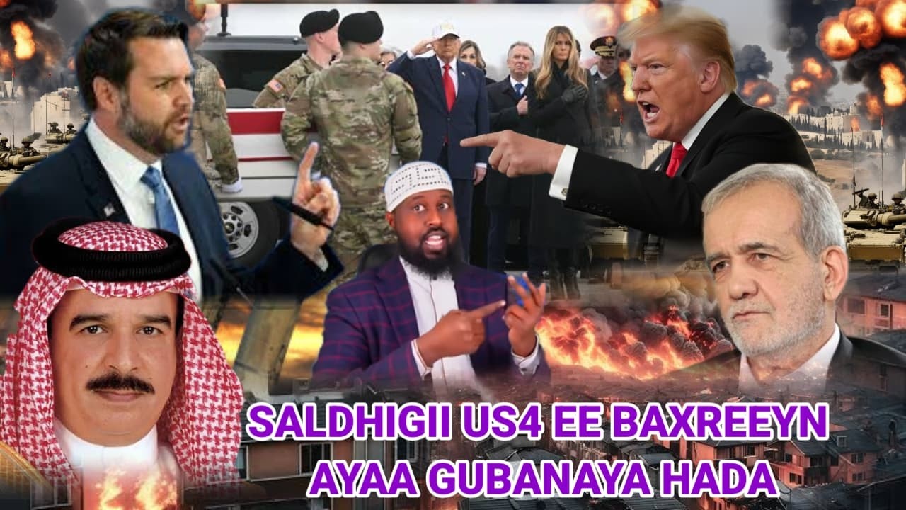 HAYAAY: WUU GUBAN HAYAA SALDHIGII US4 EE BAXREEYN: TRUMP GODKIISA BIYO UGU SO GALEEN MAANTA! DAGAALK