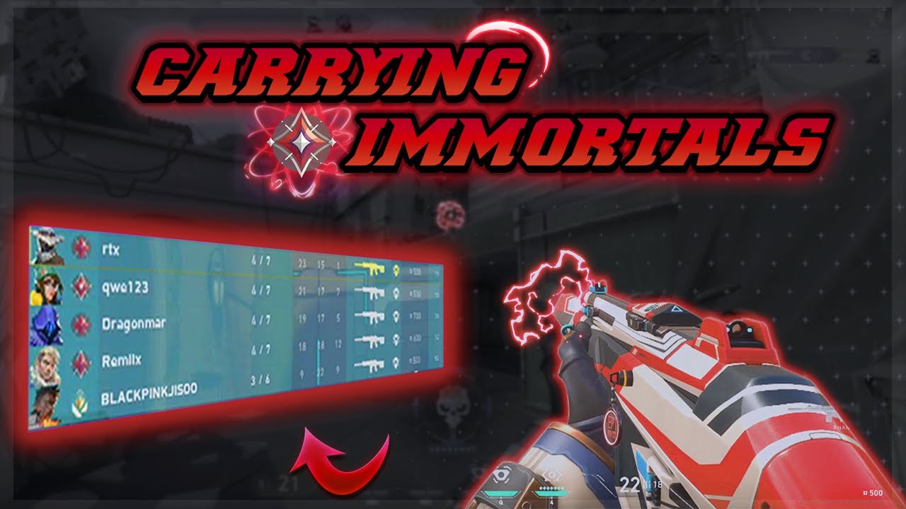 VALORANT - Carrying Immortals with Dragonmar.