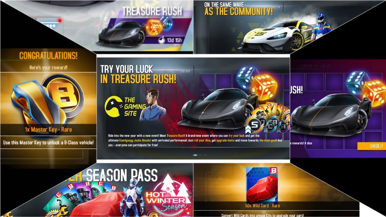 Update 58 First Look Asphalt 8 | Xmas Update 58 Asphalt 8 | Treasure Rush Update 58 Asphalt 8