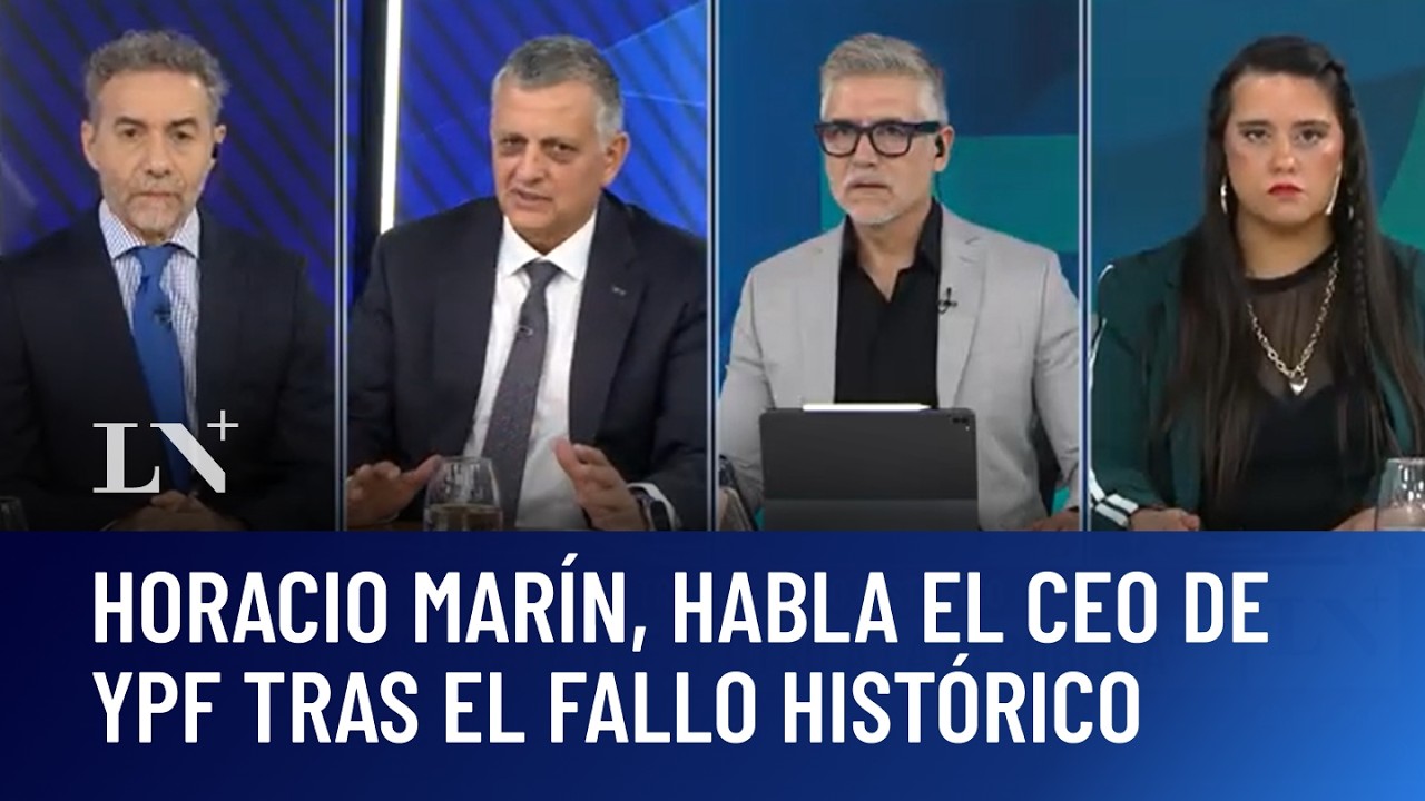 Horacio Mar&iacute;n, habla el CEO de YPF tras el fallo hist&oacute;rico: 