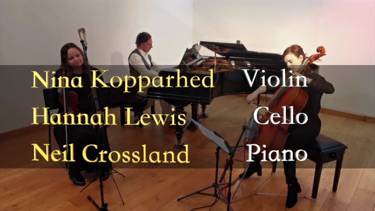 Schubert Ave Maria for Piano Trio - Arranged & Embellished by Neil Crossland