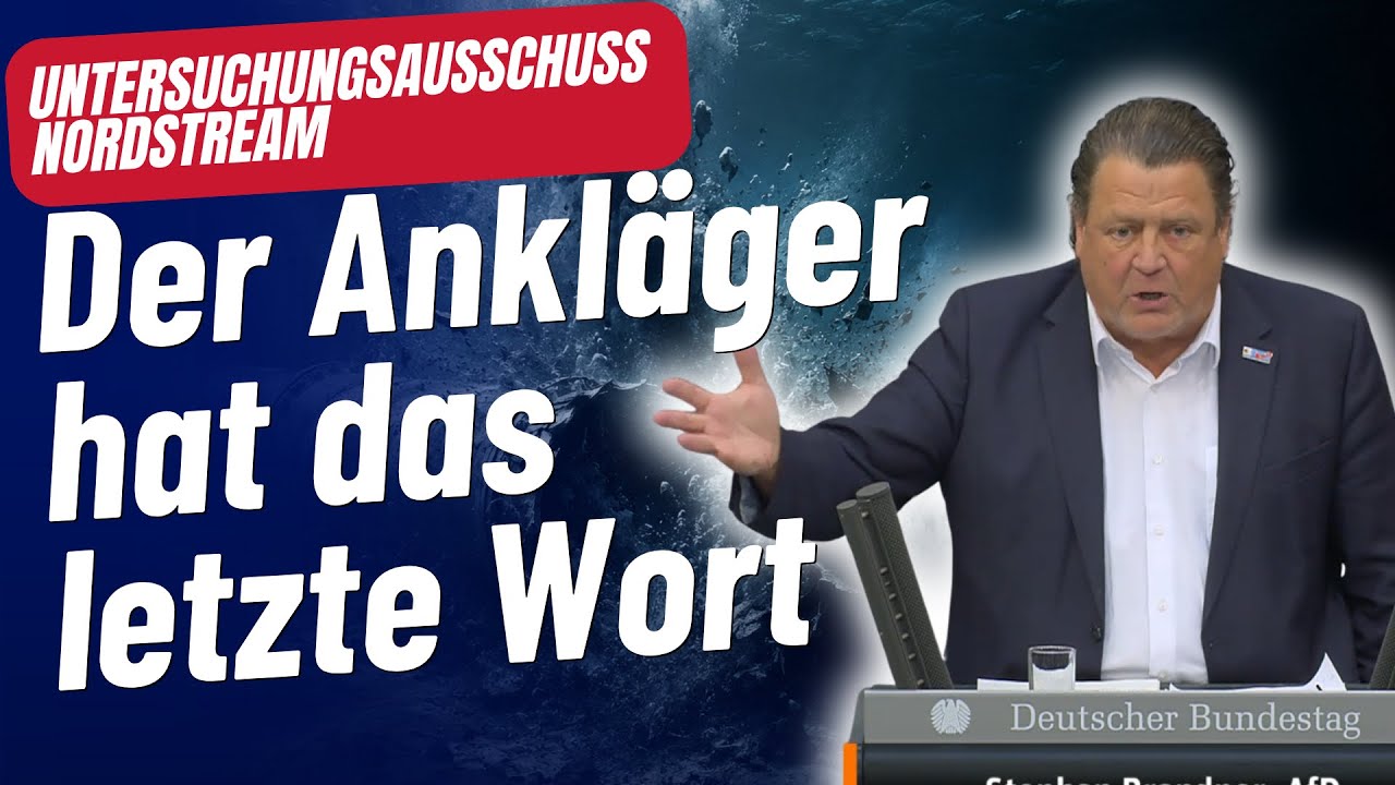 Nordstreamuntersuchungsausschuss: WIR WERDEN AUFKL&Auml;REN