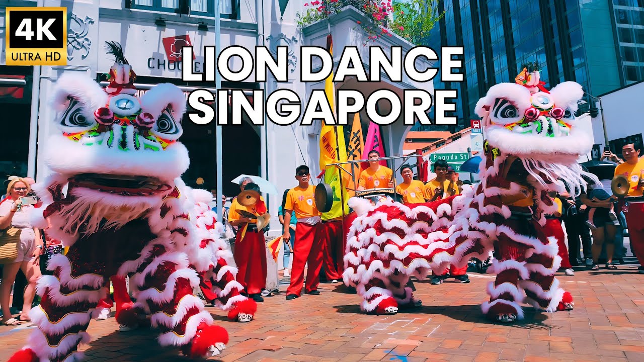 Lion Dance in Singapore! Chinatown Pagoda Street CNY 2026