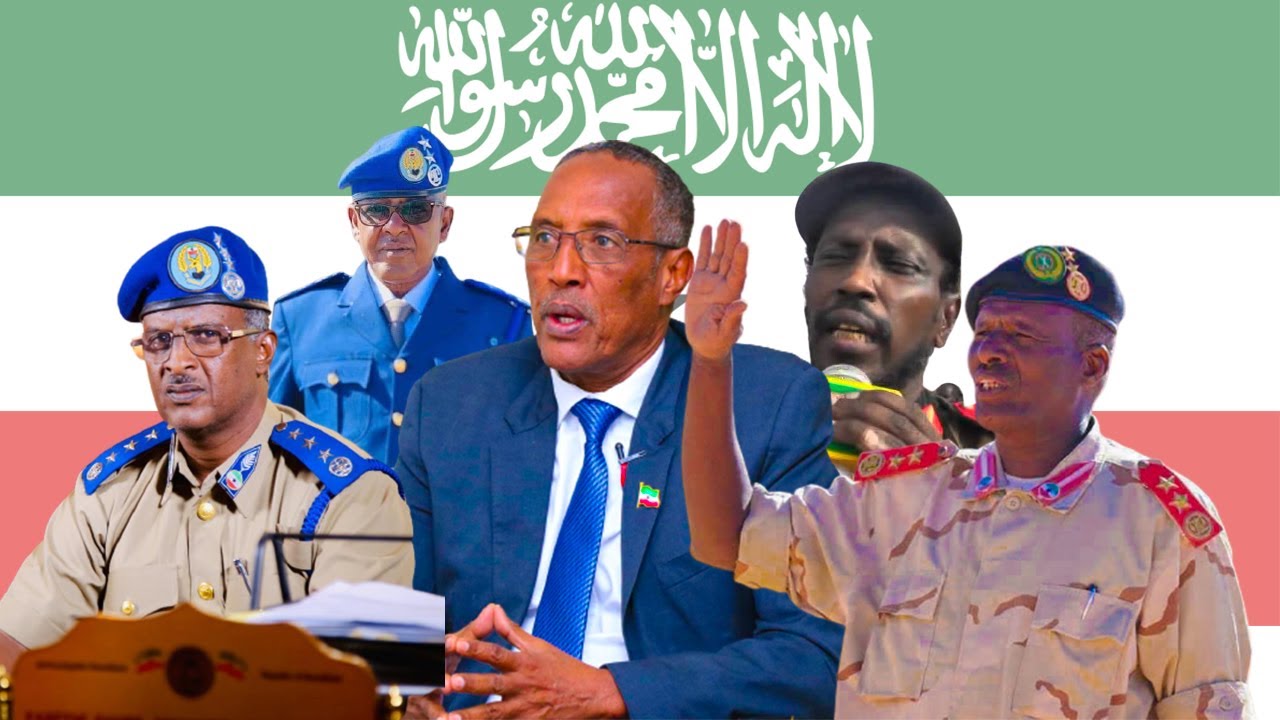 Somaliland: Magacyada Saraakiisha Ciidanka ee Madaxweyne Biixi Darajooyinka ku taxay