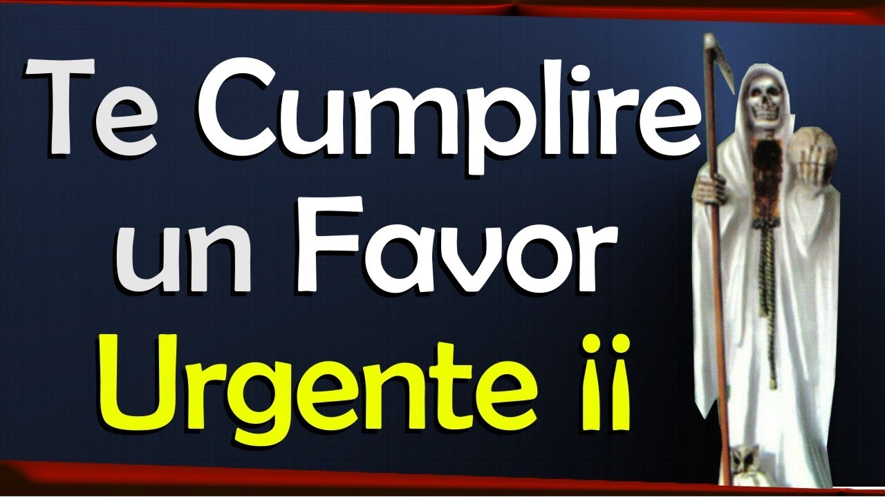 ORACION ala SANTA MUERTE para PEDIR un FAVOR URGENTE 💀💀💀