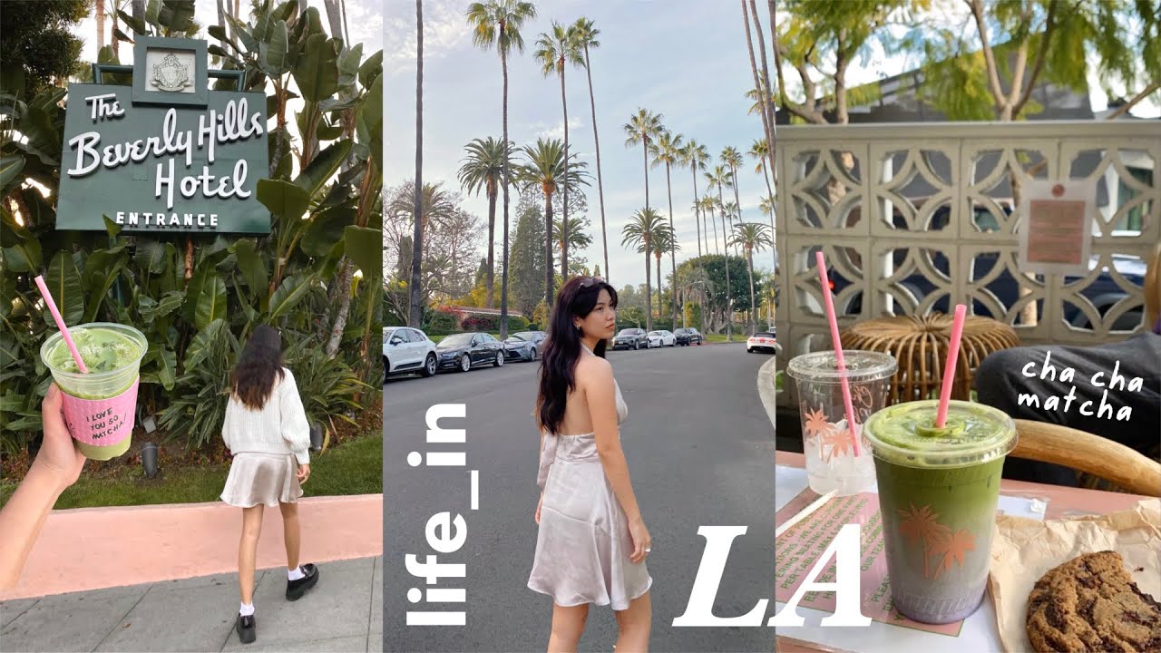 life in LA | beverly hills, cha cha matcha & brandy melville haul