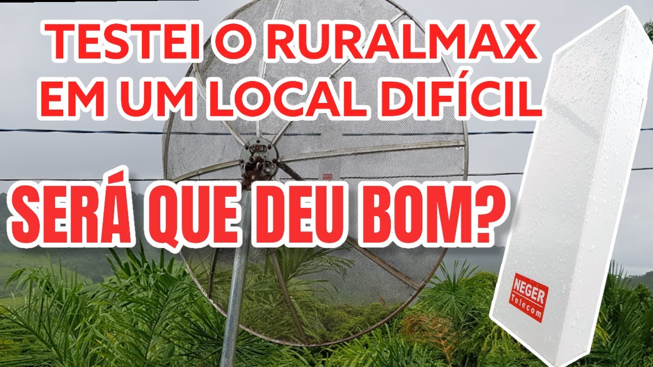 TESTEI O RURALMAX EM LUGAR SEM SINAL