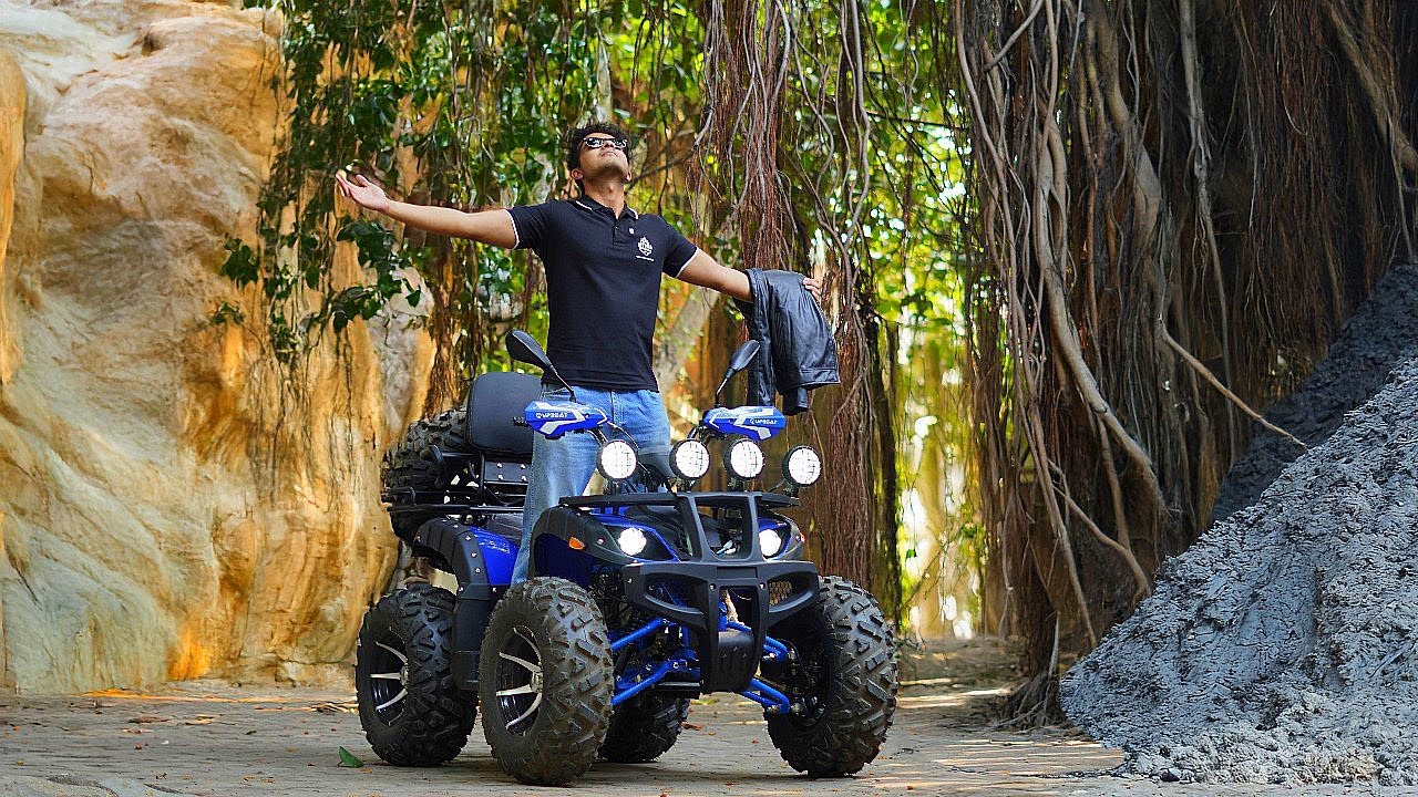 Tarzan 300 ATV Review: Offroad Beast Unleashed | ATV Bike Experience in India | Off Road india