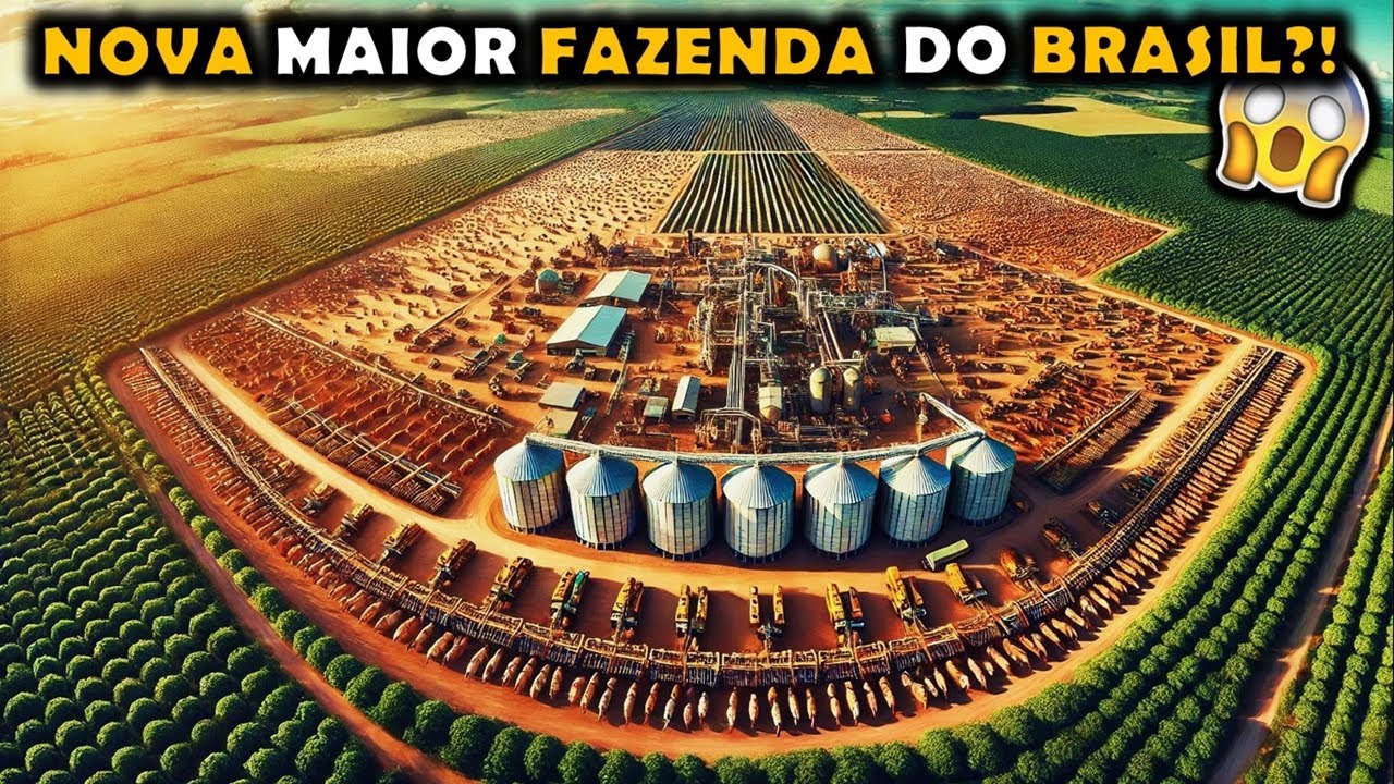 GIGANTESCA! ESSA É A NOVA MAIOR FAZENDA DO BRASIL?!