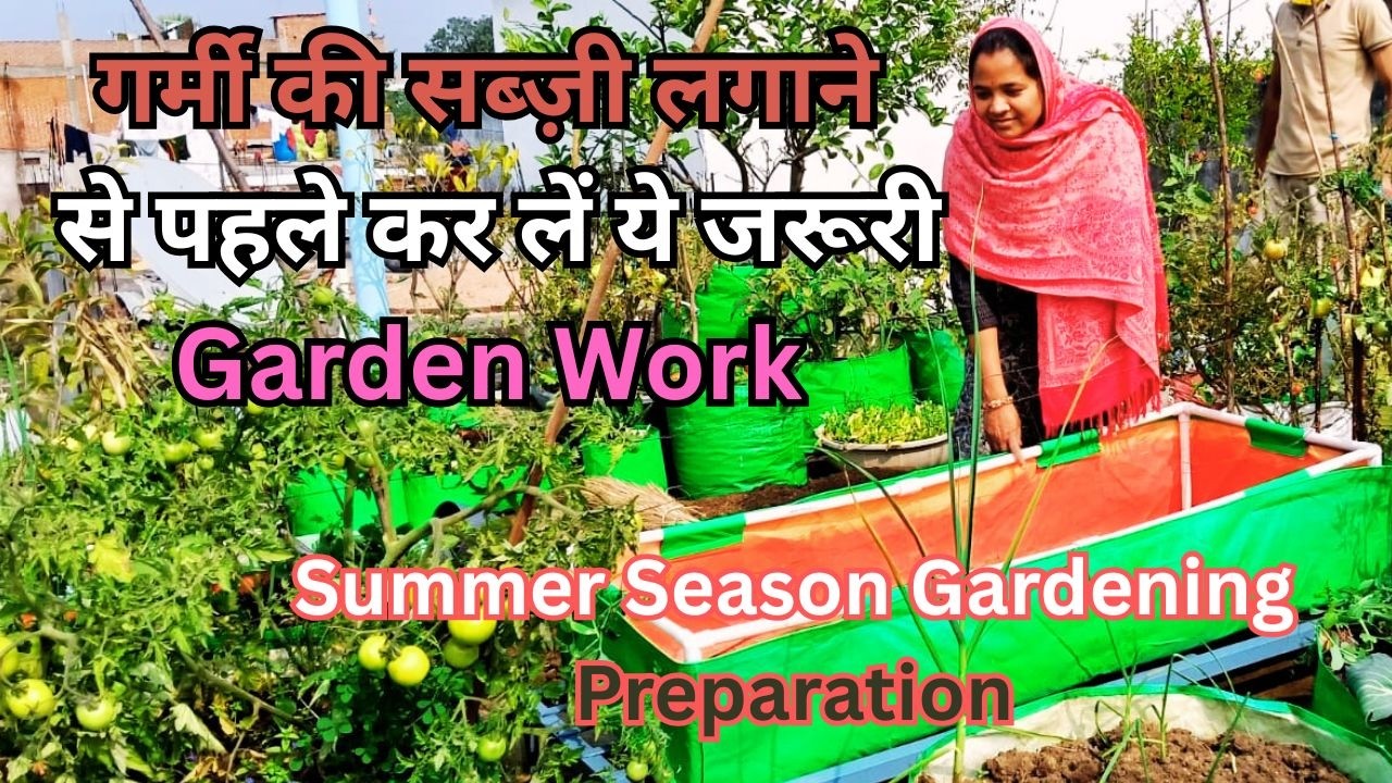 गर्मी की सब्ज़ी लगाने से पहले कर लें ये जरूरी Garden Work | Gardening Tips Hindi