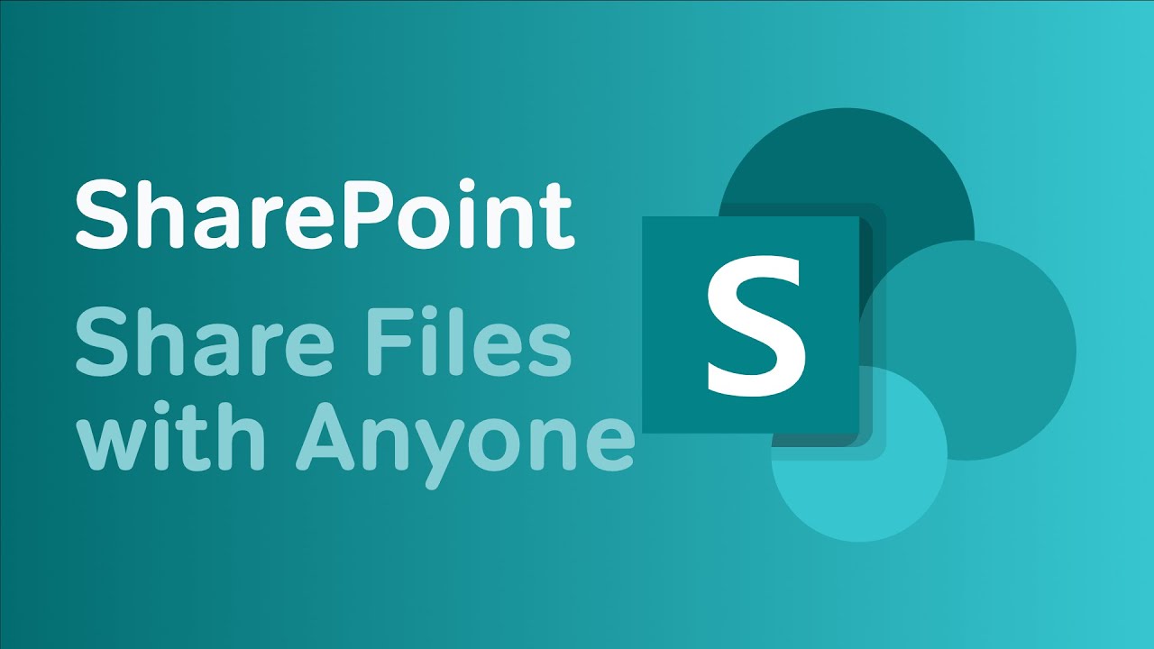 Microsoft SharePoint | Как поделиться файлом с кем угодно