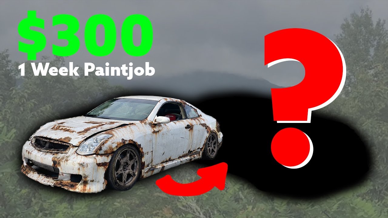$300 Paint Job At Home! - First Time Painting