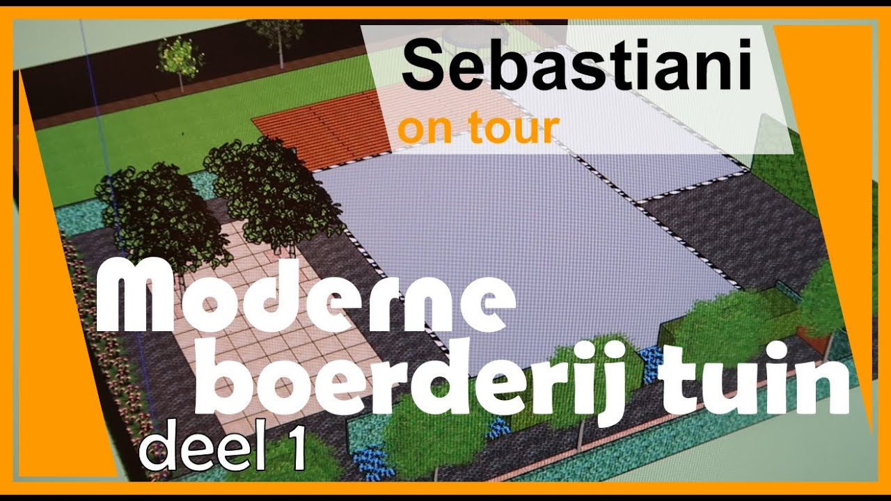 moderne boerderij tuin / deel 1 SEBASTIANI hoveniers ON TOUR --- seizoen 3 --- # 4