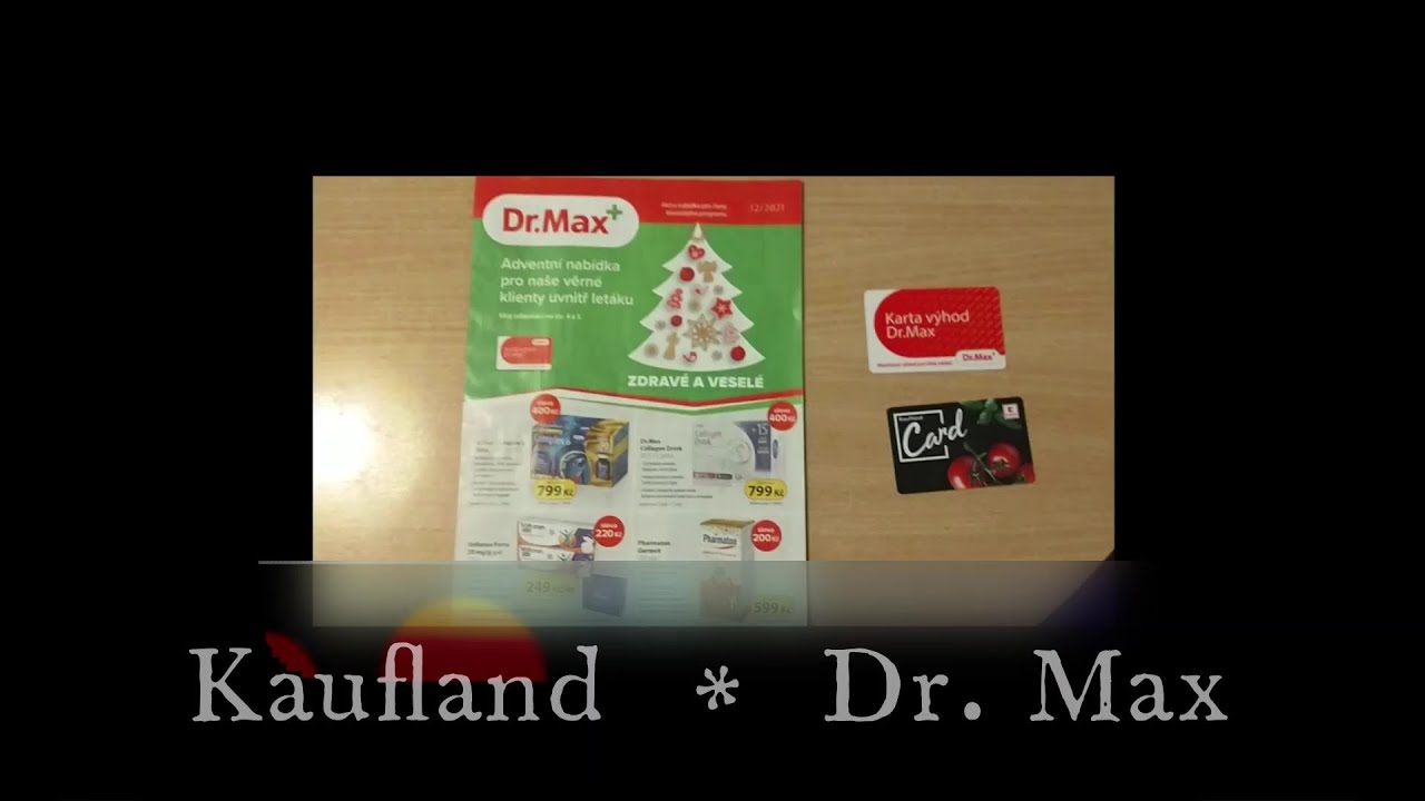 Kaufland *a* Dr. Max  Чехия Магазин 11.12.2021 Т Курс:1EURO - 26Korun