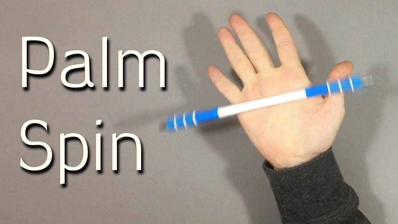 Palm Spin – Обучение Pen Spinning Трюку
