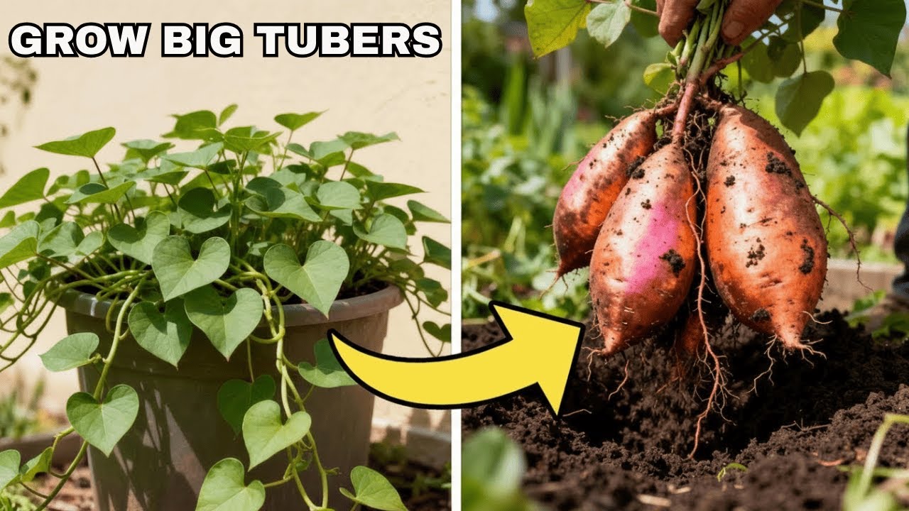 Maximize Your Sweet Potato Yield: Grow Tubers, Not Leaves