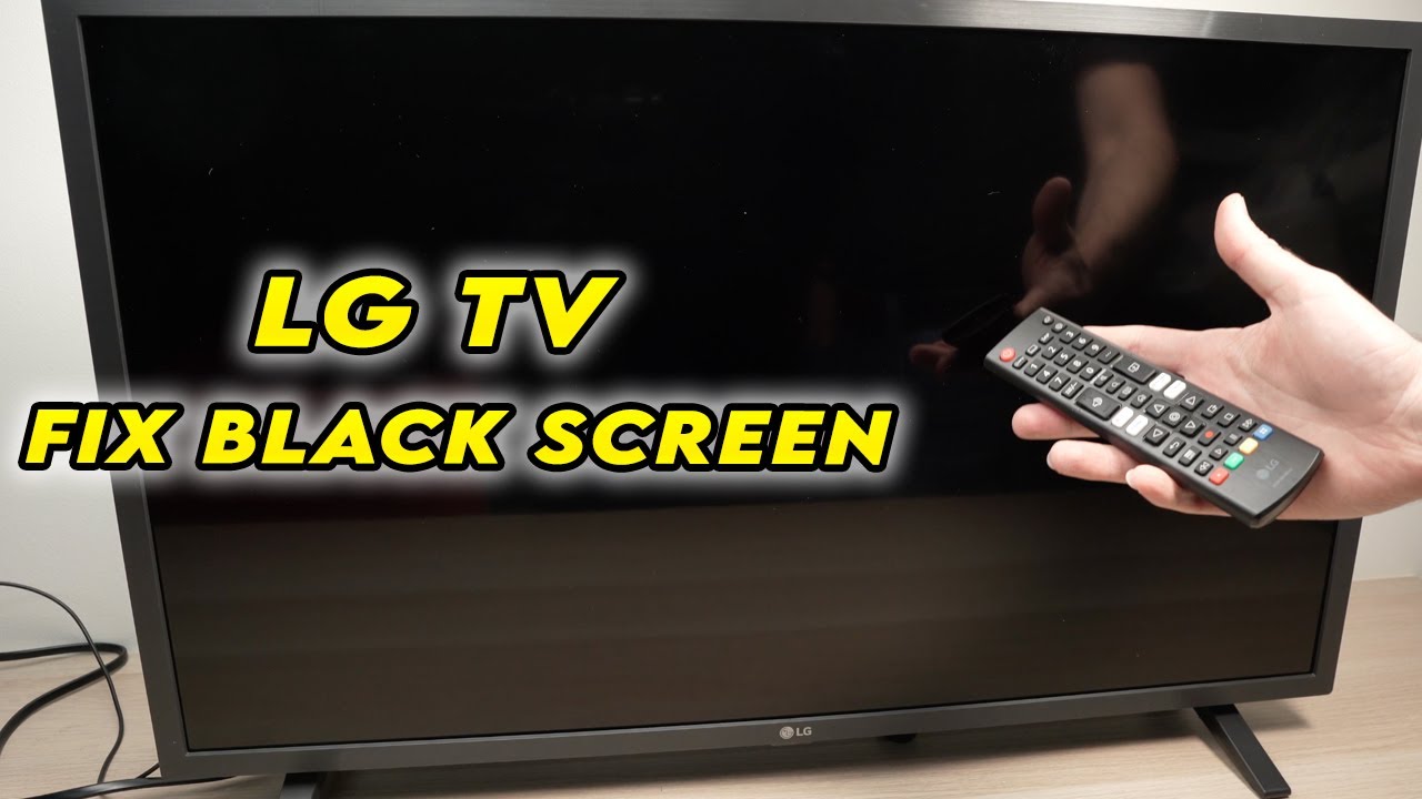 LG Smart TV: как решить проблему черного экрана