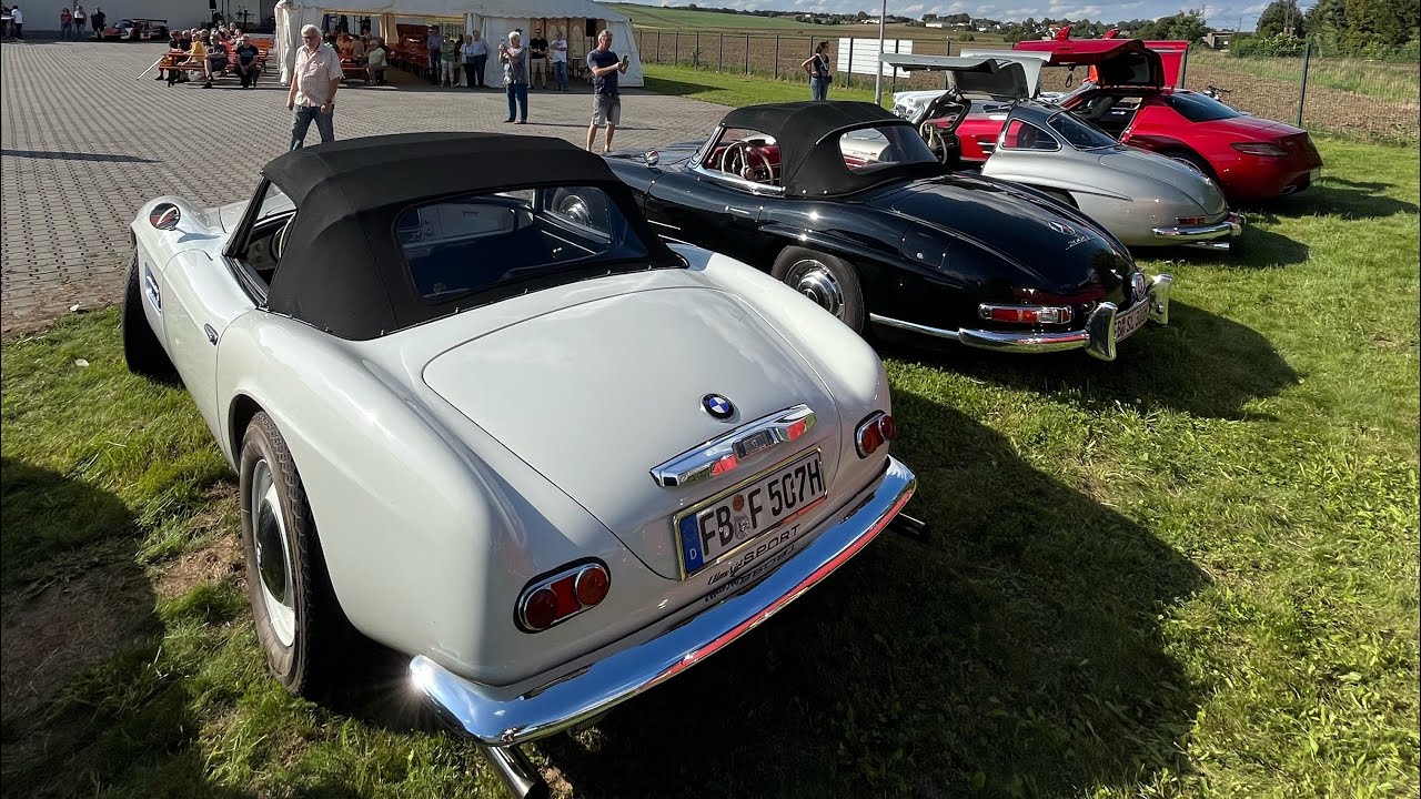 Last Oldtimer Rallye in Karben (ClimAir) [BMW 507, MB 300SL etc]