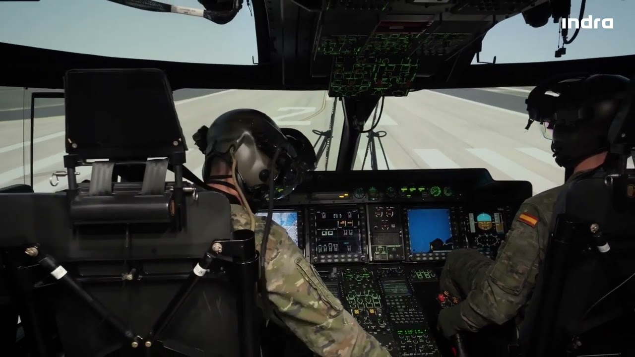 Fly aboard the NH90 helicopter with our Full Mission Simulator