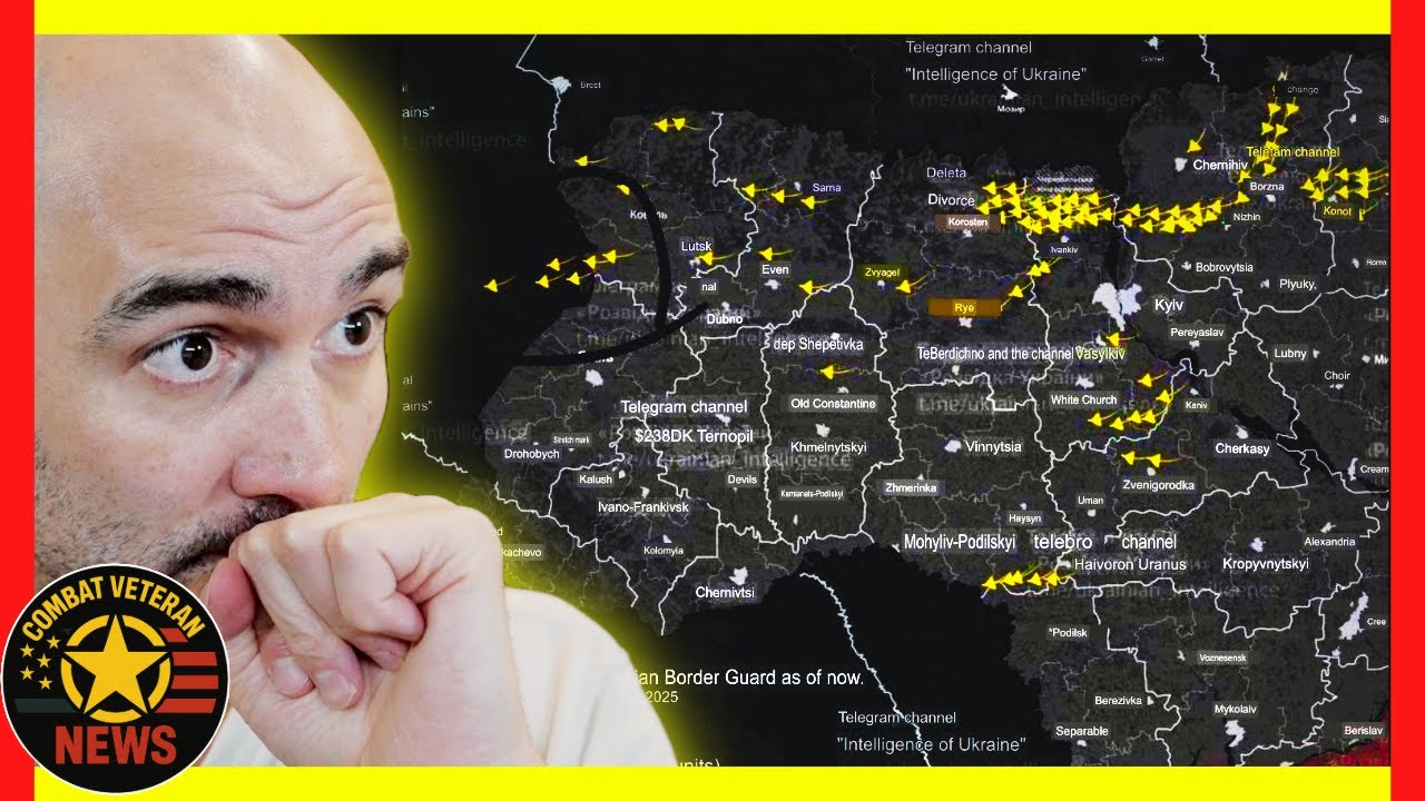 NATO Fighters Scramble As Russian Drones Enter Polish Airspace! 