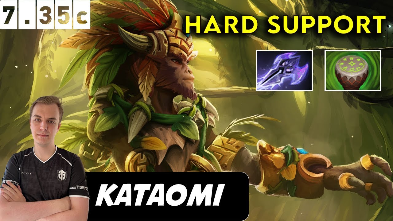 Kataomi` Monkey King Hard Support - Dota 2 Pro Pub Gameplay