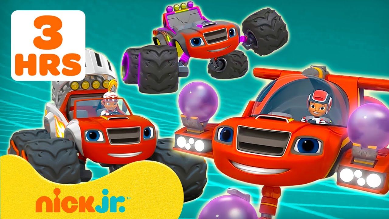 Blaze | Blaze wird zum U-Boot, Ritter & mehr! | 3 STUNDEN Action | Nick Jr. Deutschland