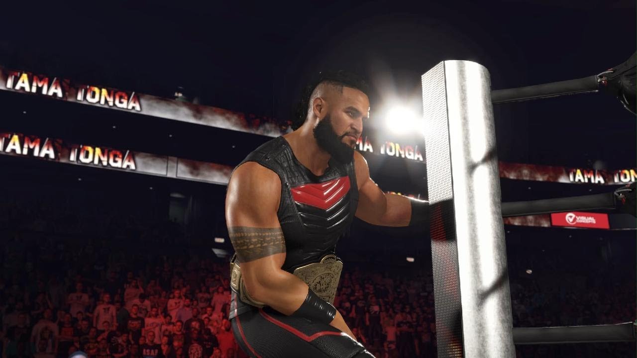 WWE 2K25-Tama Tonga Vs Iija Dragunov