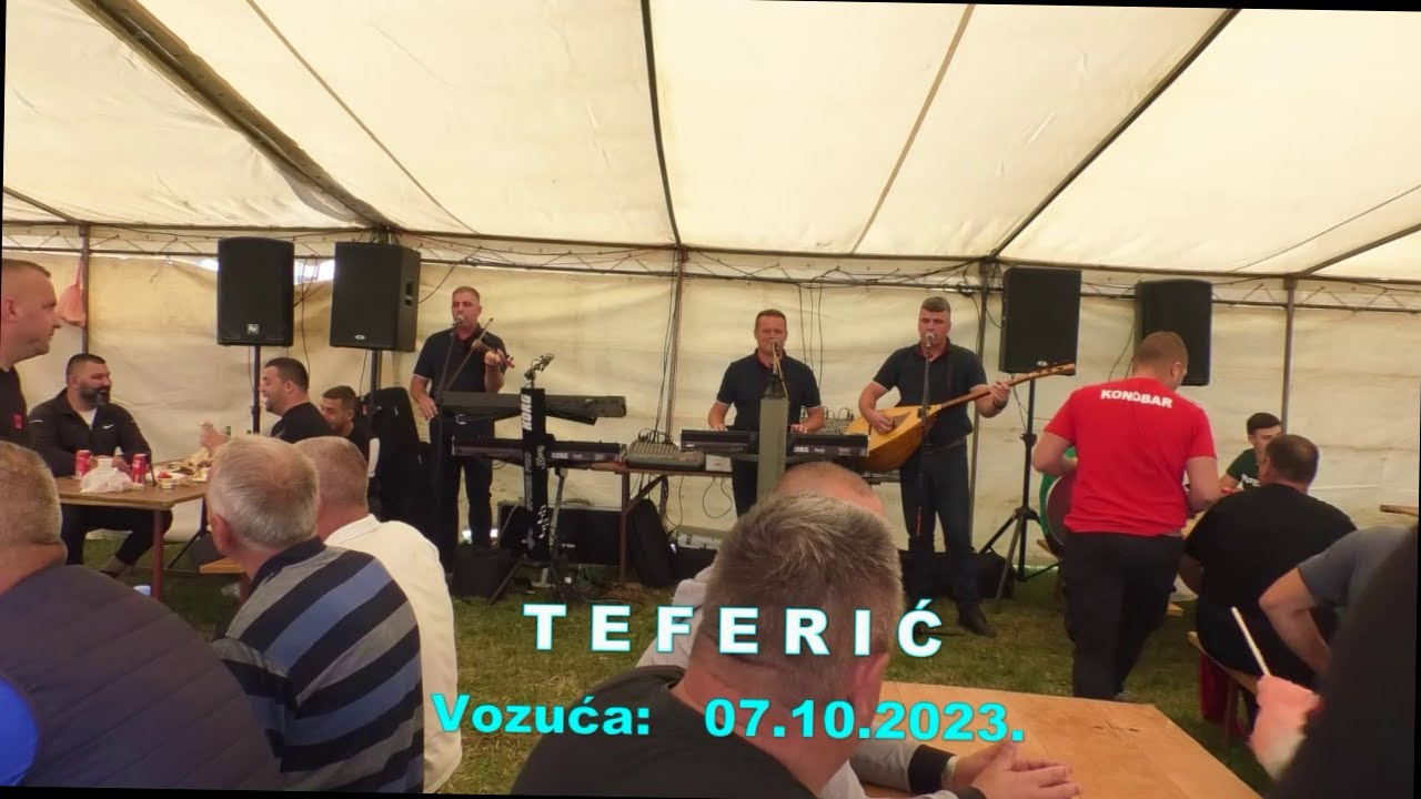 Izvorna pjesma Braća Hodžići. Teferić Vozuća. 07.10. 2023.