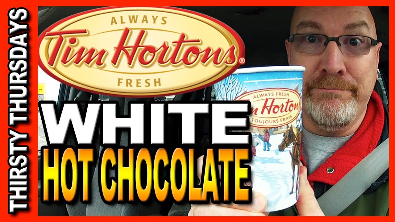 Thirsty Thursdays - Tim Hortons White Hot Chocolate Review
