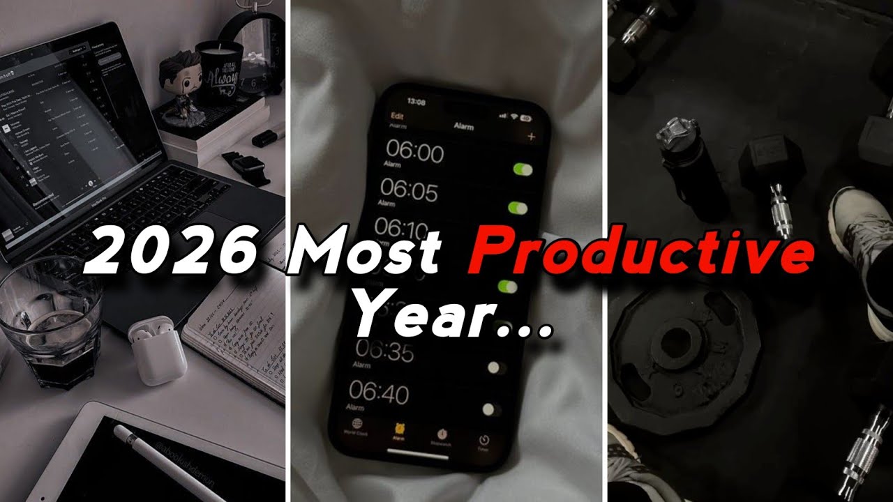 “How I Made 2025 My Most Productive Year (Lessons for 2026)”
