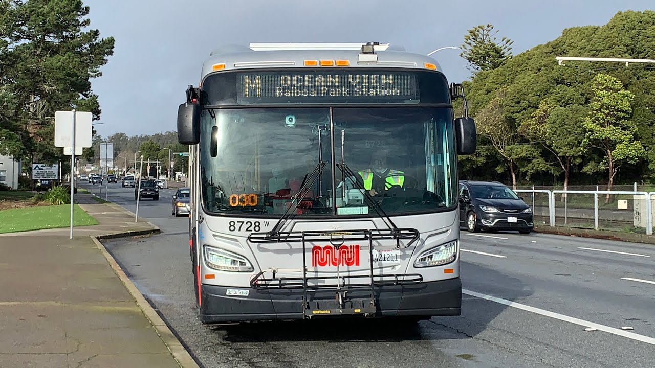 Bay Area Storm | SF MUNI 2013 New Flyer XDE40 