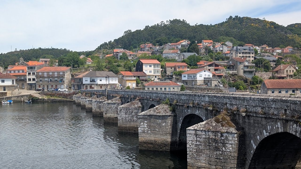 Tui-Pontevedra Camino-Portugués Santiago en bici 2025